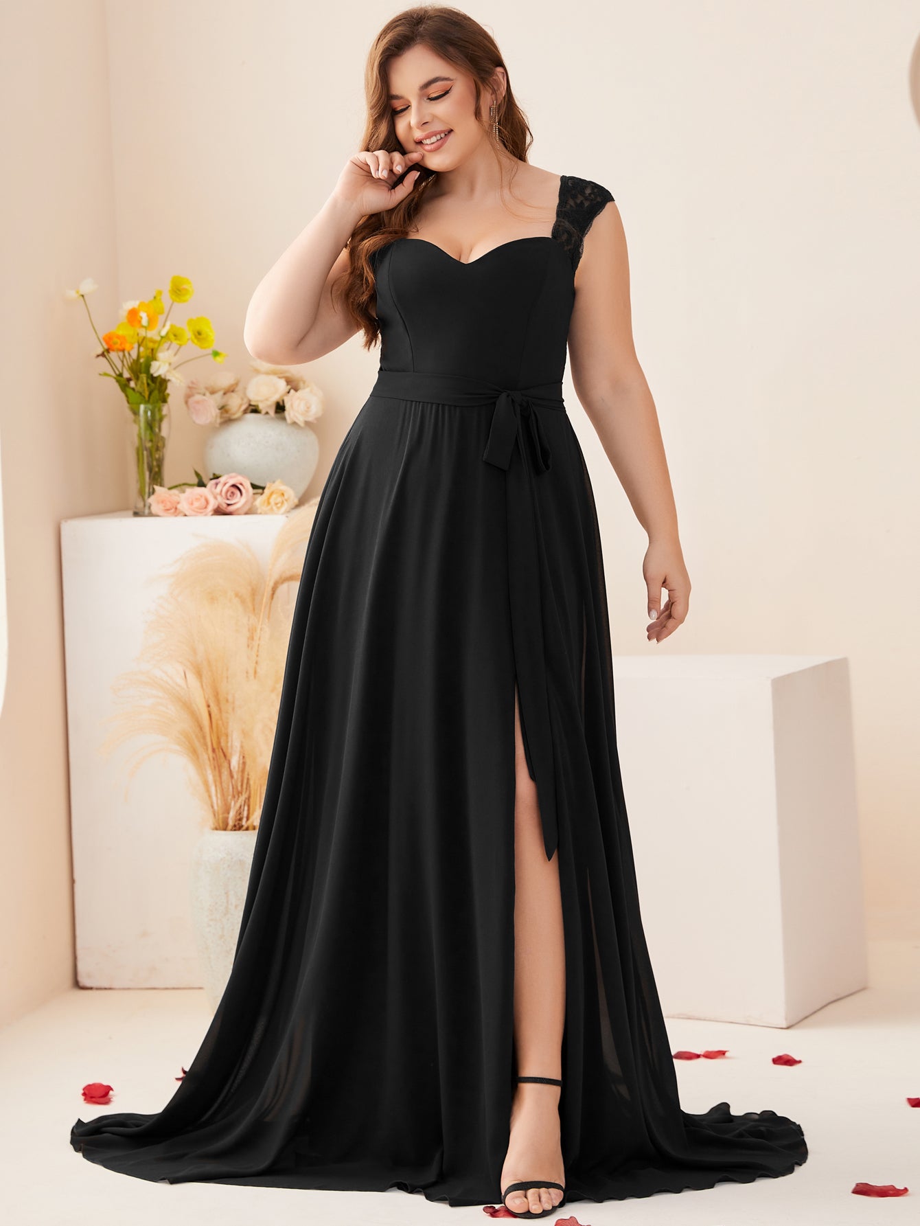 heart bridesmaid dress Gorgeous Hi-Lo Heart-Shaped Ruffle Bridesmaid Dresses with Spaghetti Straps