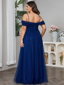 Women Plus Size Cold Shlouder Mesh Bridesmaid Dresses for Party Engagnement Bridal Shower DolphinBanana Women Plus Size Cold Shlouder Mesh Bridesmaid Dresses for Party Engagnement Bridal Shower DolphinBanana