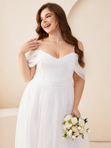 Women Plus Size Cold Shlouder Mesh Bridesmaid Dresses for Party Engagnement  Bridal Shower  DolphinBanana