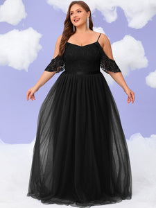 Women Plus Size Elegant Evening Dress Formal Maxi Wedding Dresses DolphinBanana Women Plus Size Elegant Evening Dress Formal Maxi Wedding Dresses DolphinBanana