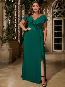 Women Plus Size Elegant Bridesmaid Dresses for Wedding Guest Party Mai –  DolphinBanana