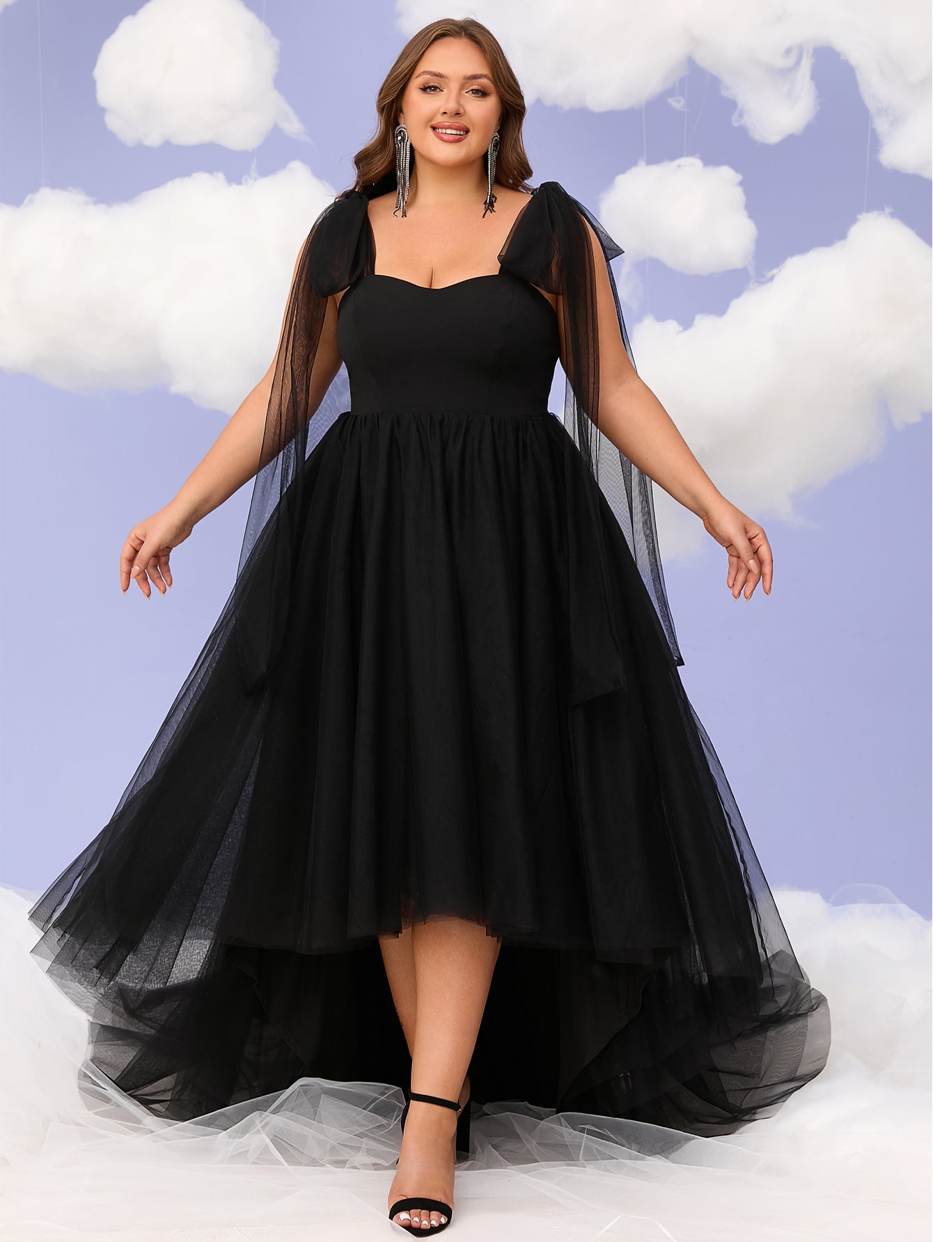 Women Plus Size Elegant High-Low Prom Dresses Cocktail Party Gowns Hom –  DolphinBanana