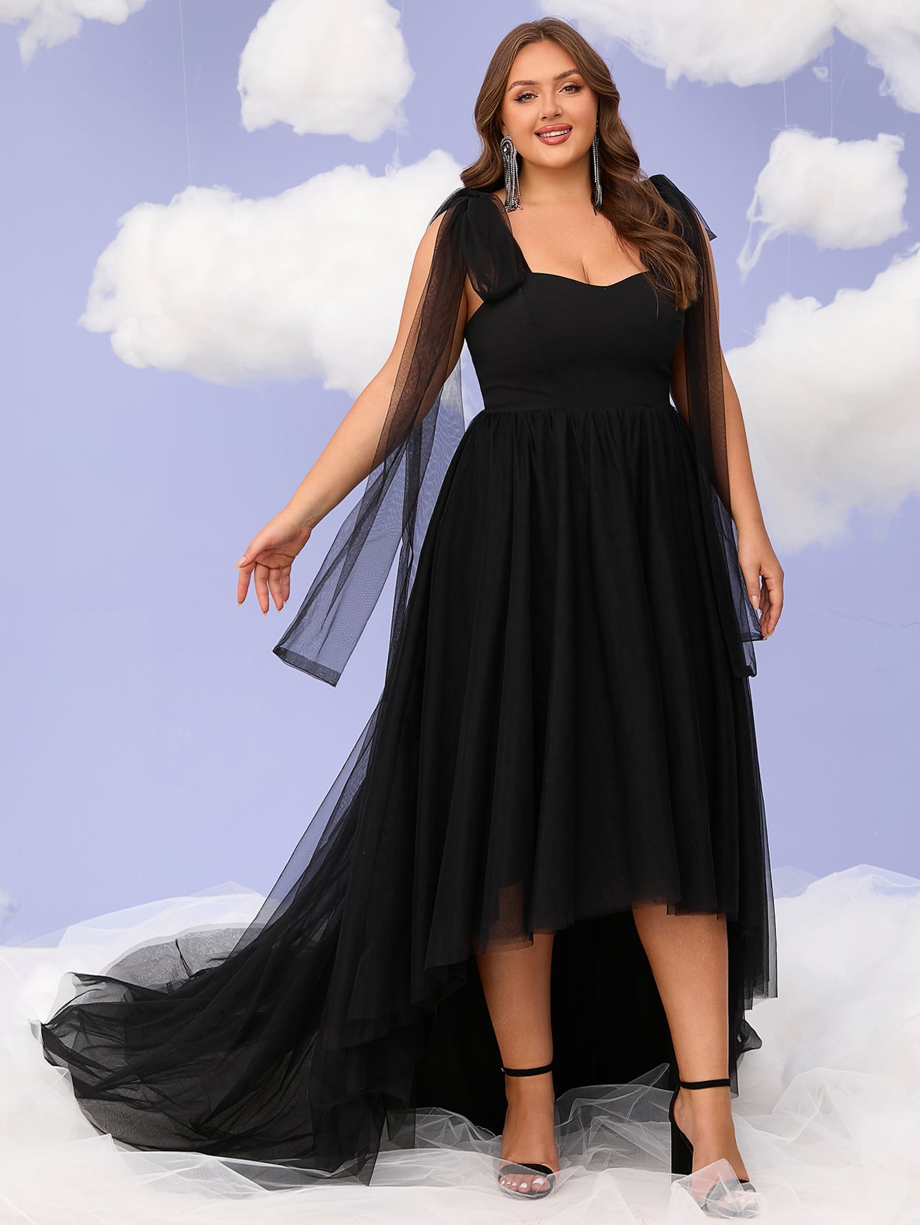 Women Plus Size Elegant High-Low Prom Dresses Cocktail Party Gowns Hom –  DolphinBanana